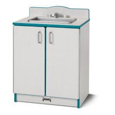 Rainbow Accents Culinary Creations Kitchen Sink, Teal