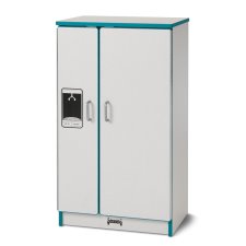 Rainbow Accents Culinary Creations Kitchen Refrigerator, Teal