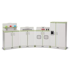 Rainbow Accents Culinary Creations Kitchen 4 Piece Set, Key Lime