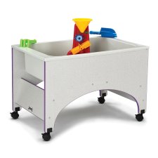 Rainbow Accents Space Saver Sensory Table, Purple