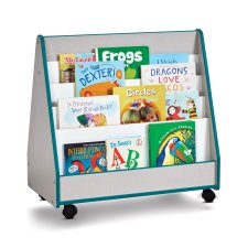 Rainbow Accents Double Sided Pick-a-Book Mobile Stand, Teal