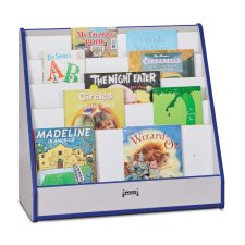 Rainbow Accents Flushback Pick-a-Book Stand, Blue