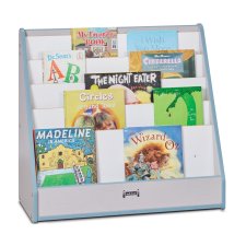 Rainbow Accents Flushback Pick-a-Book Stand, Coastal Blue