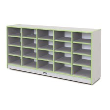 Rainbow Accents 20 Tub Mobile Storage, Key Lime