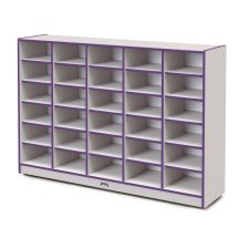 Rainbow Accents 30 Tub Mobile Storage, Purple