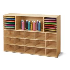 Young Time Sectional Cubbie-Tray Storage