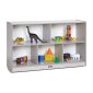 Rainbow Accents Low Single Mobile Storage Unit, Gray