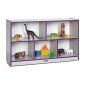 Rainbow Accents Low Single Mobile Storage Unit, Purple