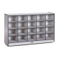 Rainbow Accents 20 Cubbie-Tray Mobile Storage, Navy