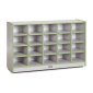 Rainbow Accents 20 Cubbie-Tray Mobile Storage, Key Lime