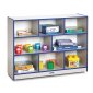 Rainbow Accents Super-Sized Single Mobile Storage Unit, Blue