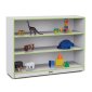 Rainbow Accents Super-Sized Adjustable Mobile Straight-Shelf, Key Lime