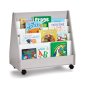 Rainbow Accents Double Sided Pick-a-Book Mobile Stand, Gray