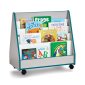 Rainbow Accents Double Sided Pick-a-Book Mobile Stand, Teal