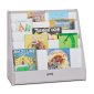 Rainbow Accents Flushback Pick-a-Book Stand, Gray