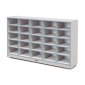 Rainbow Accents 25 Tub Mobile Storage, Coastal Blue