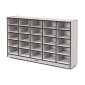 Rainbow Accents 25 Tub Mobile Storage, Black