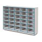 Rainbow Accents 30 Tub Mobile Storage, Teal