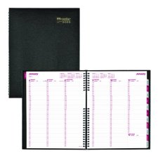 Brownline CoilPro Weekly Diary, 11" x 8-1/2", Black