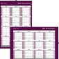 Brownline Laminated Wall Calendar, 32" x 48"
