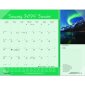 Blueline Canadian Province Desk Pad, 22" x 17", Bilingual