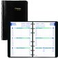 Blueline Essential Weekly Diary, 8" x 5", Black, Bilingual