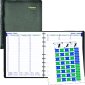 Blueline MiracleBind Weekly Planner, 11" x 9-1/16", Black, Bilingual