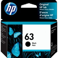 HP #63 Inkjet Cartridge, Black