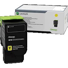 Lexmark® #C31HK0 Laser Cartridge, High Yield, Yellow