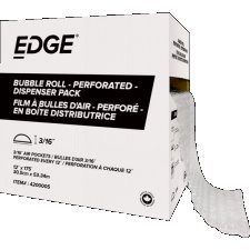 Edge® Bubble Cushion Packaging with Dispenser, 12" x 175'