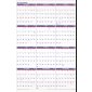 AT-A-GLANCE® Recycled Yearly Wall Calendar, 24" x 36"