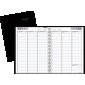 AT-A-GLANCE® Recycled Weekly Appointment Book, 11" x 8", Bilingual, Black