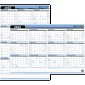 Day-Timer® Reversible Flexible Vertical/Horizontal Planner, 24" x 36", Bilingual