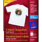 Avery T-Shirt Transfer Sheet, White Fabric