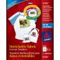 Avery T-Shirt Transfer Sheet, White Stretch Fabric