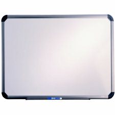 Quartet Euro Frame Magnetic Whiteboard, 36" x 48"