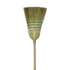 Industrial Corn Broom, 1 Wire 3 String