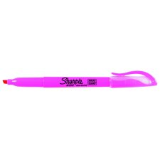 Sharpie® Pocket Highlighters, Pink, 12/box