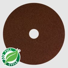 Americo Aggressive Stripping Floor Pad, 17", Brown