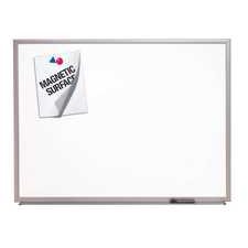 Quartet Magnetic Porcelain Marker Board, 24" x 36"