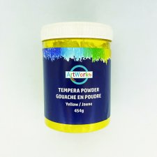 ArtWorks Tempera Powder, 454g, Yellow