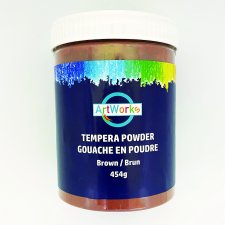 ArtWorks Tempera Powder, 454g, Brown