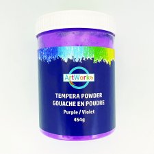 ArtWorks Tempera Powder, 454g. Purple