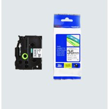 Brother&reg; P-Touch&reg; TZe Tape, 1-1/2", Black on White