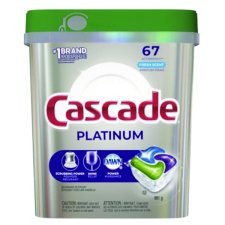 Cascade® Platinum ActionPacs Dishwasher Tabs, 67/tub