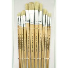 DBLG Assorted Brush Sets, Short Handles, 12/pkg