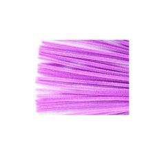 DBLG Chenilles, 12" x 4mm, Pink, 100/pkg