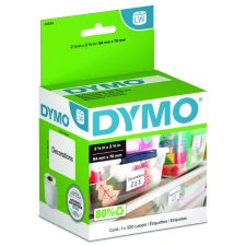 DYMO® LabelWriter® Multi-Purpose Labels,  2-1/8" x 2-3/4", White, 320/bx