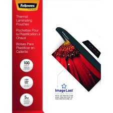 Fellowes® Thermal Laminating Pouches Letter 5 mil 100/pkg
