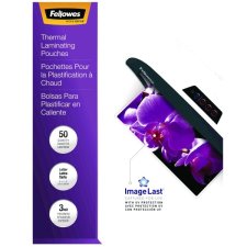 Fellowes® Thermal Laminating Pouches, 3 mil, Letter, 50/pkg